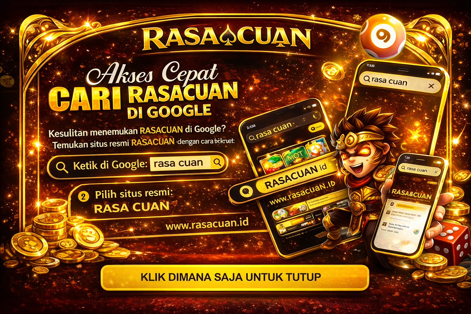 Pop-Up Pengumuman